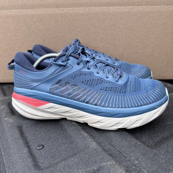 Hoka One One‎ Bondi 7 Shoes Mens Size 12.5 Running Athletic Max Cushion Comfort main image 6